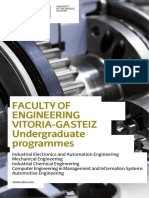 Faculty of Engineering Vitoria-Gasteiz Undergraduate Programmes