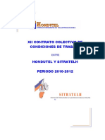 XII Contrato Colectivo 2010 - 2012