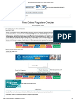 Plagiarism Report of Research Paper