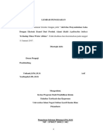 Kata Pengantar, Abstrak, Daftar Isi.