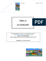 Tema 12 La Localidad PDF