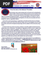 Blue Star Mothers 2019 May Newsletter 