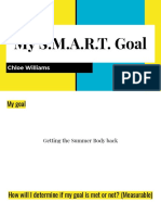 My S.M.A.R.T. Goal: Chloe Williams