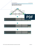 4.2.1.3 Packet Tracer - Configuring EtherChannel