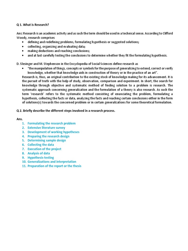 research methodology notes pdf for phd entrance exam