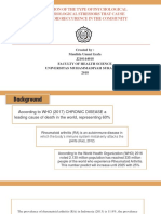 Description of The Type of Psychological and Physiological Stressors That Cause Rheumatoid Reccurence in The Community