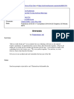 Amnesia (Clexa) PDF