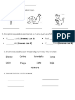 Evaluacion de Castellano