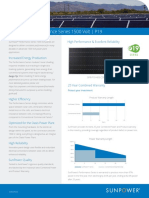 SunPower P19 Product Data Sheet PDF