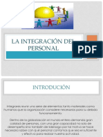 Integracion de Personal