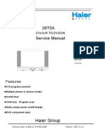 Haier 29T5A Service ID3602 PDF