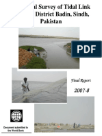 Ecological Survey of TidalLink Lakes Badin Sindh Pakistan
