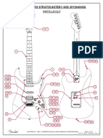 Fender Am Pro Stratocaster HSS Manual y Partes