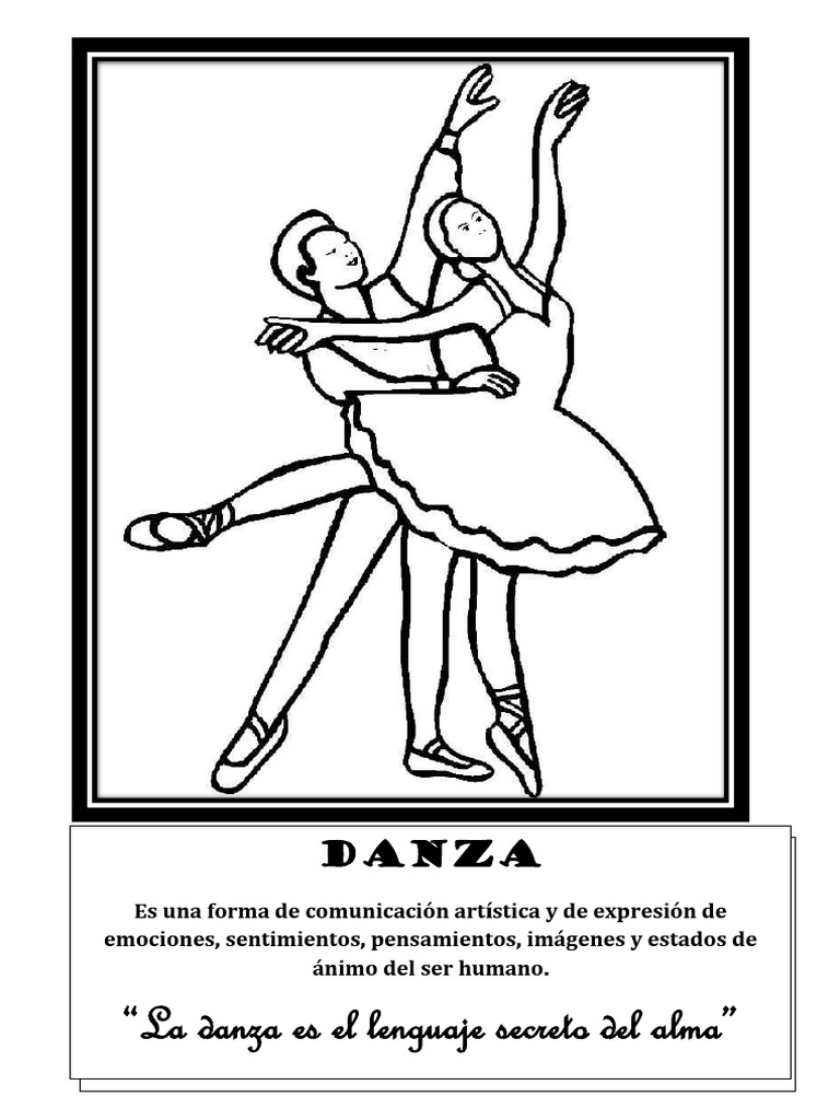 Danza para Colorear | PDF