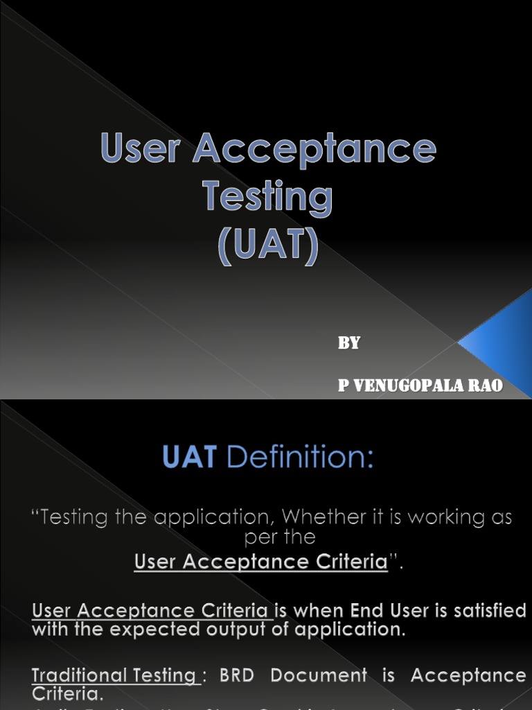 UAT Insights for Business Software | PDF | Business | Finance & Money ...