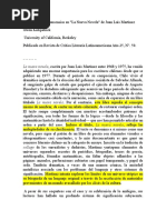Desapariciones y Ausencias en NUEVA NOVELA
