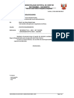 Carta #058.-Remito Requerimiento La Lima