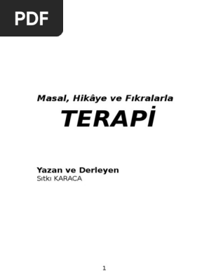 Masal Hikaye Ve Fikralarla Terapi Sonn Pdf