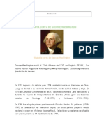 BIOGRAFÍA CORTA DE GEORGE WASHINGTON