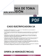 Problema de Toma de Decision Programacion Lineal