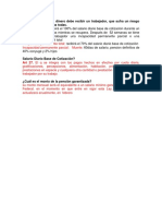 Que Prestaciones en Dinero Debe Recibir Un Trabajador