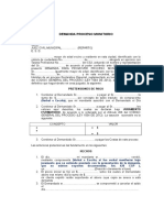 Proceso Monitorio-ley 1564 de 2012