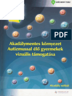 Autizmussal Élő Gyermekek Vizuális Támogatása PDF