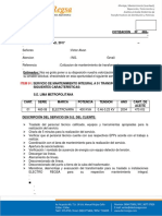 Mantenimiento de Trafo - Docx Jorge