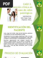 Caso Trastorno de Celos