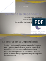 87 - Teoría de La Dependencia Powerpoint Romero (Furtado, Faletto, Cardoso y Dos Santos) (46 Copias) PDF