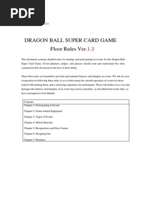 dragon ball super card game rules pdf OPERATION®: JAWS main image 0