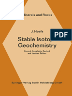 Stable Isotopes Geochemistry