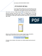 Manual Excel: Función suma en