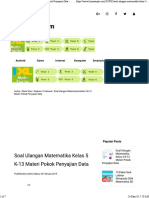 Soal Latihan Pengolahan Data