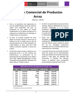 Reporte Comercial de Productos Arroz2017