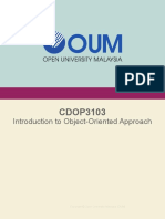 CDOP3103 Introduction To Object-Oriented Approach - Capr18 (Bookmark) PDF