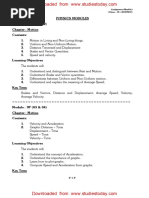 CBSE Class 9 Physics Worksheet - All Chapters PDF