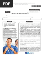 Instituto Aocp 2015 Ebserh Tecnico Em Analises Clinicas Hdt Uft Prova