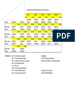 Jadwal Jaga April