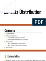 Lorentz Distribution007