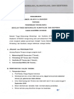 Pengumuman PTB STMKG 19 PDF