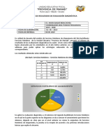 Informe Pruebas Diagnosticas 2019 - 2020