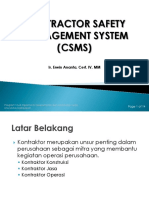 Contractor Safety Management System (CSMS) PDF