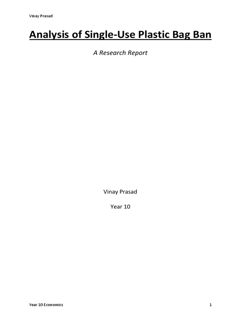 Queensland Plastic Bag Ban Analysis | PDF | Sustainability | Ecology