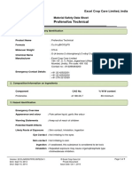 MSDS Profenofos Technical (CELCRON)