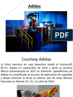 Adidas automatiza fabricación zapatillas