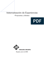 Sistematización de Experiencias propuestas y debates.pdf