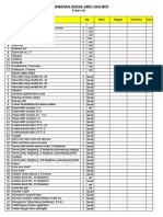 Daftar Obat Dan BHP Untuk Ruang OK 05-11-2018