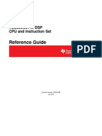 Reference Guide: TMS320C674x DSP CPU and Instruction Set