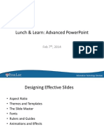 Advanced Powerpoint Lunch and Learn PDF